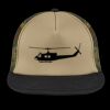 Flat Bill Snapback Trucker Cap Thumbnail