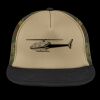 Flat Bill Snapback Trucker Cap Thumbnail
