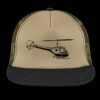 Flat Bill Snapback Trucker Cap Thumbnail