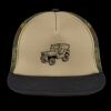 Flat Bill Snapback Trucker Cap Thumbnail