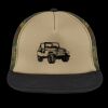 Flat Bill Snapback Trucker Cap Thumbnail