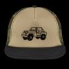Flat Bill Snapback Trucker Cap Thumbnail
