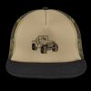 Flat Bill Snapback Trucker Cap Thumbnail
