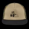 Flat Bill Snapback Trucker Cap Thumbnail