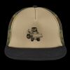 Flat Bill Snapback Trucker Cap Thumbnail