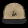 Flat Bill Snapback Trucker Cap Thumbnail