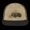 Flat Bill Snapback Trucker Cap Thumbnail