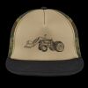 Flat Bill Snapback Trucker Cap Thumbnail