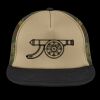Flat Bill Snapback Trucker Cap Thumbnail