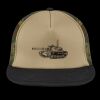Flat Bill Snapback Trucker Cap Thumbnail