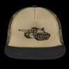 Flat Bill Snapback Trucker Cap Thumbnail
