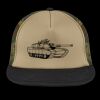 Flat Bill Snapback Trucker Cap Thumbnail