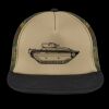 Flat Bill Snapback Trucker Cap Thumbnail
