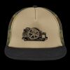 Flat Bill Snapback Trucker Cap Thumbnail