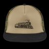 Flat Bill Snapback Trucker Cap Thumbnail