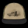 Flat Bill Snapback Trucker Cap Thumbnail