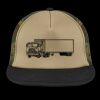 Flat Bill Snapback Trucker Cap Thumbnail