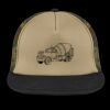 Flat Bill Snapback Trucker Cap Thumbnail