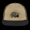 Flat Bill Snapback Trucker Cap Thumbnail