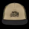 Flat Bill Snapback Trucker Cap Thumbnail