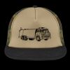 Flat Bill Snapback Trucker Cap Thumbnail