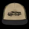 Flat Bill Snapback Trucker Cap Thumbnail