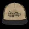 Flat Bill Snapback Trucker Cap Thumbnail
