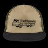 Flat Bill Snapback Trucker Cap Thumbnail