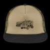 Flat Bill Snapback Trucker Cap Thumbnail