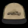 Flat Bill Snapback Trucker Cap Thumbnail