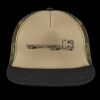 Flat Bill Snapback Trucker Cap Thumbnail