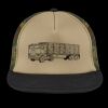Flat Bill Snapback Trucker Cap Thumbnail