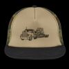 Flat Bill Snapback Trucker Cap Thumbnail