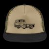 Flat Bill Snapback Trucker Cap Thumbnail