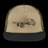 Flat Bill Snapback Trucker Cap Thumbnail