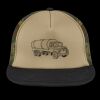 Flat Bill Snapback Trucker Cap Thumbnail