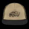 Flat Bill Snapback Trucker Cap Thumbnail