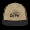 Flat Bill Snapback Trucker Cap Thumbnail
