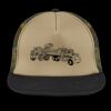 Flat Bill Snapback Trucker Cap Thumbnail