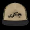 Flat Bill Snapback Trucker Cap Thumbnail