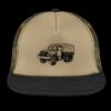 Flat Bill Snapback Trucker Cap Thumbnail