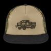 Flat Bill Snapback Trucker Cap Thumbnail