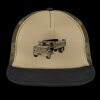 Flat Bill Snapback Trucker Cap Thumbnail