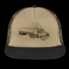 Flat Bill Snapback Trucker Cap Thumbnail