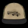 Flat Bill Snapback Trucker Cap Thumbnail
