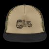 Flat Bill Snapback Trucker Cap Thumbnail