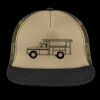 Flat Bill Snapback Trucker Cap Thumbnail