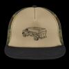 Flat Bill Snapback Trucker Cap Thumbnail