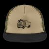 Flat Bill Snapback Trucker Cap Thumbnail
