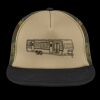 Flat Bill Snapback Trucker Cap Thumbnail